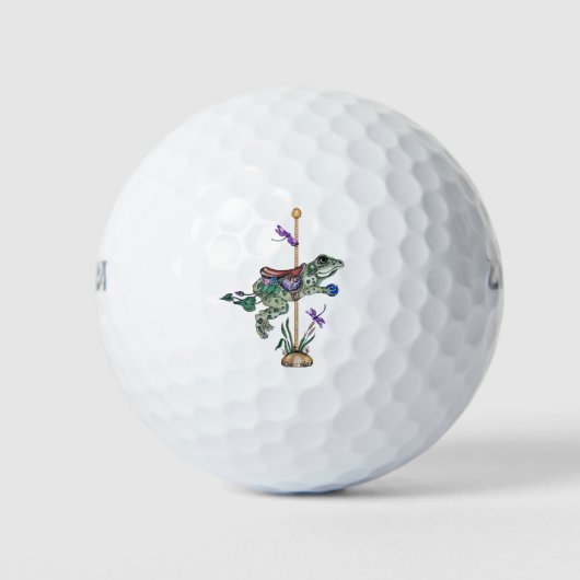 Carrousel Kikker Golfballen (Voorkant)