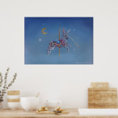 Carrousel konijn Posters, Fine Art Poster (Keuken)