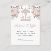 Carrousel Luier Raffle Tickets Informatiekaartje (Voorkant)