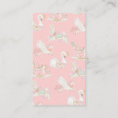 Carrousel Merry-go-round Luier Raffle Informatiekaartje (Achterkant)