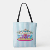 Carrousel - Merry-go-round Tas/Bag Tote Bag (Achterkant)