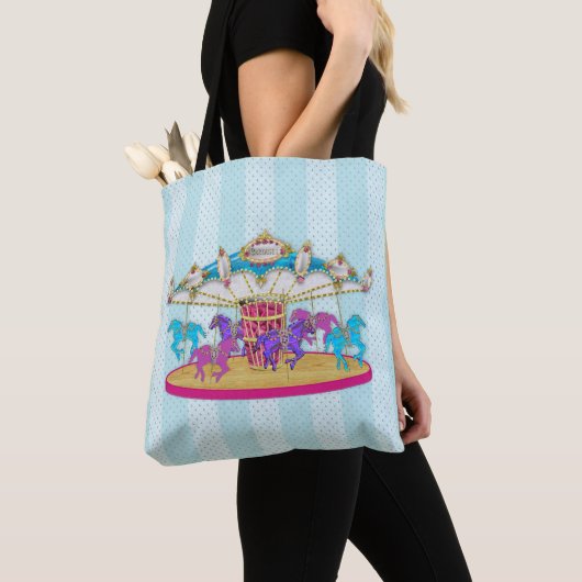 Carrousel - Merry-go-round Tas/Bag Tote Bag (Dichtbij)