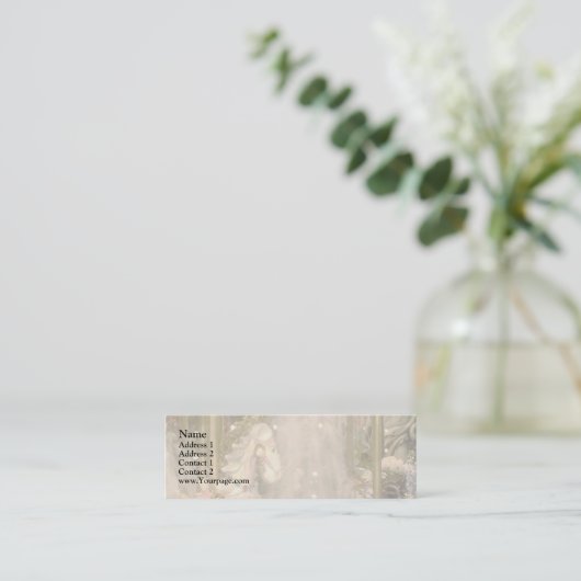 Carrousel Mini Visitekaartje (Staand voorkant)