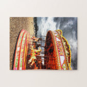 Carrousel op Brighton Beach Legpuzzel (Horizontaal)