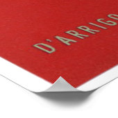 Carrousel Oude groenten kratellabels Poster (Hoek)