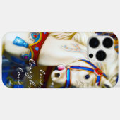 Carrousel Paard Foto Live Lach Liefde Kleurrijk Case-Mate iPhone Case (Achterkant (horizontaal))