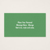 Carrousel Paard Kerstvakantie Gift Kaart Label (Achterkant)