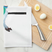 "CARROUSEL PAARD KEUKENHANDDOEK" THEEDOEK (Quarter Fold)