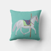 Carrousel Paard Kussens voor Baby Nursery Room (Achterkant)