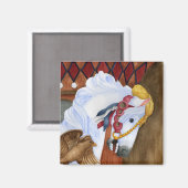 Carrousel Paard Magneet (Voorkant / Achterkant)