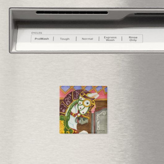 Carrousel Paard Magneet (Insitu (Vaatwasser))