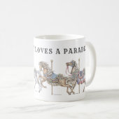 Carrousel Paard Parade Mok (Voorkant rechts)