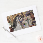  carrousel paarden sticker (Envelop)