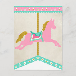 Carrousel Pennant Banner Spacer Briefkaart