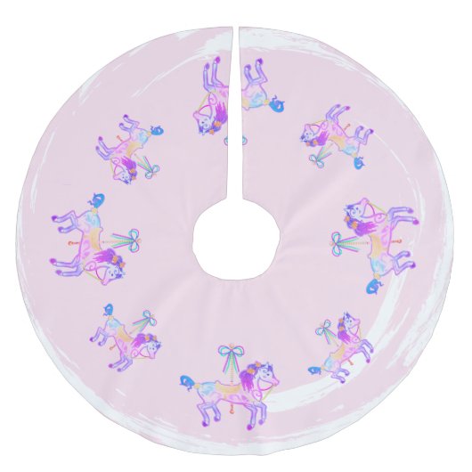 Carrousel Pony boomrok Kerstboom Rok (Voorkant)