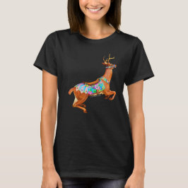 Carrousel Stag donker T-shirt