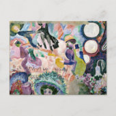 Carrousel van varkens | Robert Delaunay Briefkaart (Voorkant)