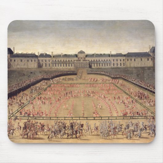 Carrousel voor Louis XIV Muismat (Voorkant)