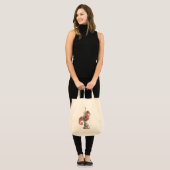 Carrousel Zeepaard Tote Bag (Voorkant (model))