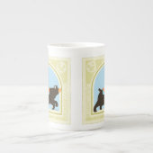 CarrouselBeer van June Erica Vess Porselein Kop (Voorkant)