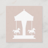 Carrouselboeken voor de Baby Informatiekaartje (Achterkant)