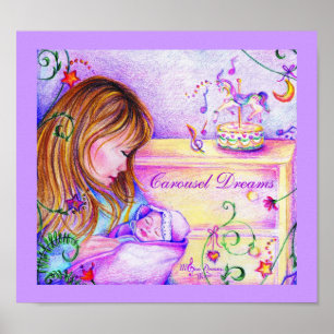 Carrouseldromen 14 x 11 inch Value-Poster (Matte) Poster