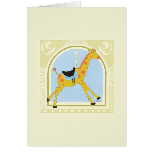 CarrouselGiraffe van June Erica Vess (Voorkant)