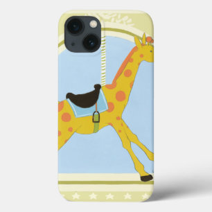 CarrouselGiraffe van June Erica Vess iPhone 13 Hoesje