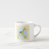 CarrouselGiraffe van June Erica Vess Espresso Kop (Rechts)