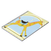 CarrouselGiraffe van June Erica Vess Notitieboek (Linkerzijde)