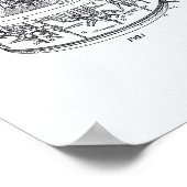 Carrouselmechanisme 1965 Whitepaper over octrooien Poster (Hoek)