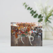 Carrouselpaard,2 Briefkaart (Staand voorkant)