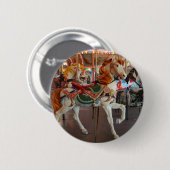 Carrouselpaard,2 Ronde Button 5,7 Cm (Voorkant /achterkant)