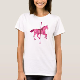 Carrouselpaard - Fuchsia Pink T-shirt