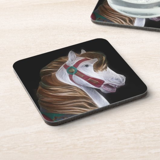 Carrouselpaard Onderzetter (Linkerzijde)