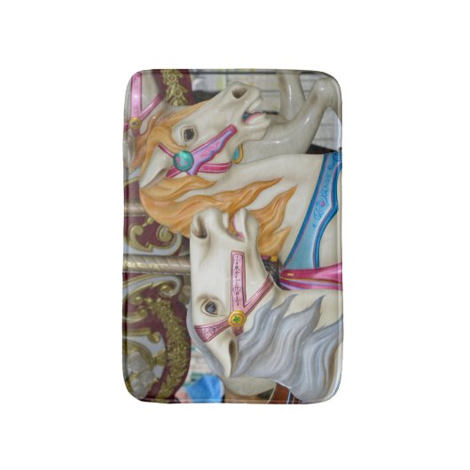 Carrouselpaarden Badmat (Voorkant Verticaal)
