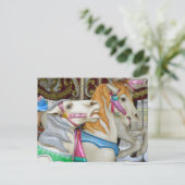 Carrouselpaarden Briefkaart (Staand voorkant)