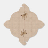 Carrouselpaarden - Chocolate Brown en Tan Bedankdoosjes (Uitgevouwen)