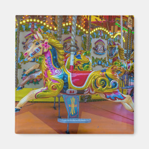 Carrouselpaarden friet magnet