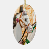 Carrouselpaarden Keramisch Ornament (Rechts)