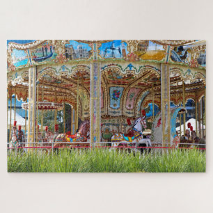 Carrouselpaarden Legpuzzel