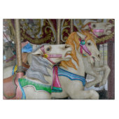 Carrouselpaarden Snijplank (Voorkant)