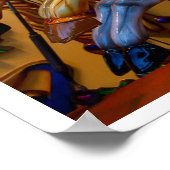 Carrouselpaarden - SRF Poster (Hoek)