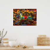 Carrouselpaarden - SRF Poster (Keuken)