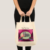 Carrouselpaarden voegen uw foto-sjabloon Canvas ta Tote Bag (Voorkant (product))