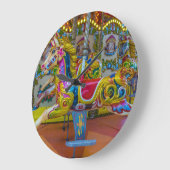 Carrouselpaardenmuurklok Grote Klok (Hoek)