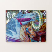 carrouselpaardenrennen legpuzzel (Horizontaal)