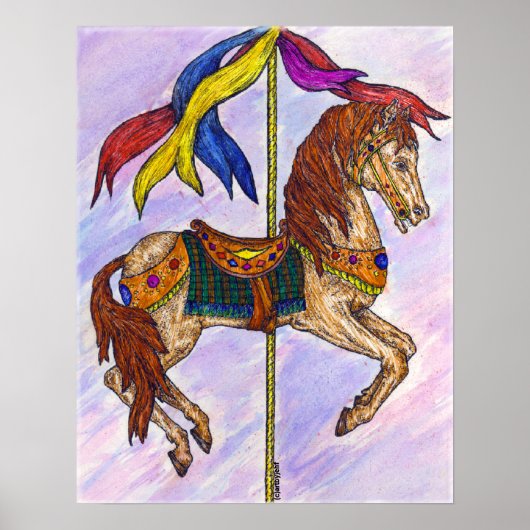 Carrouselplezier Poster (Voorkant)