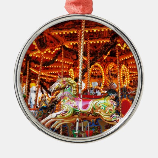 Carrouselslang Metalen Ornament (Voorkant)