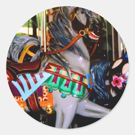 CarrouselSticker Ronde Sticker (Voorkant)